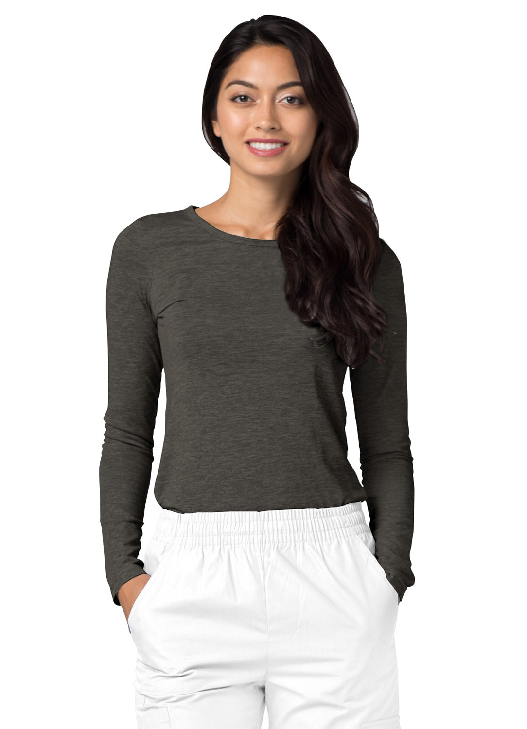 Adar Universal Long Sleeve Comfort Tee. XXS-XS