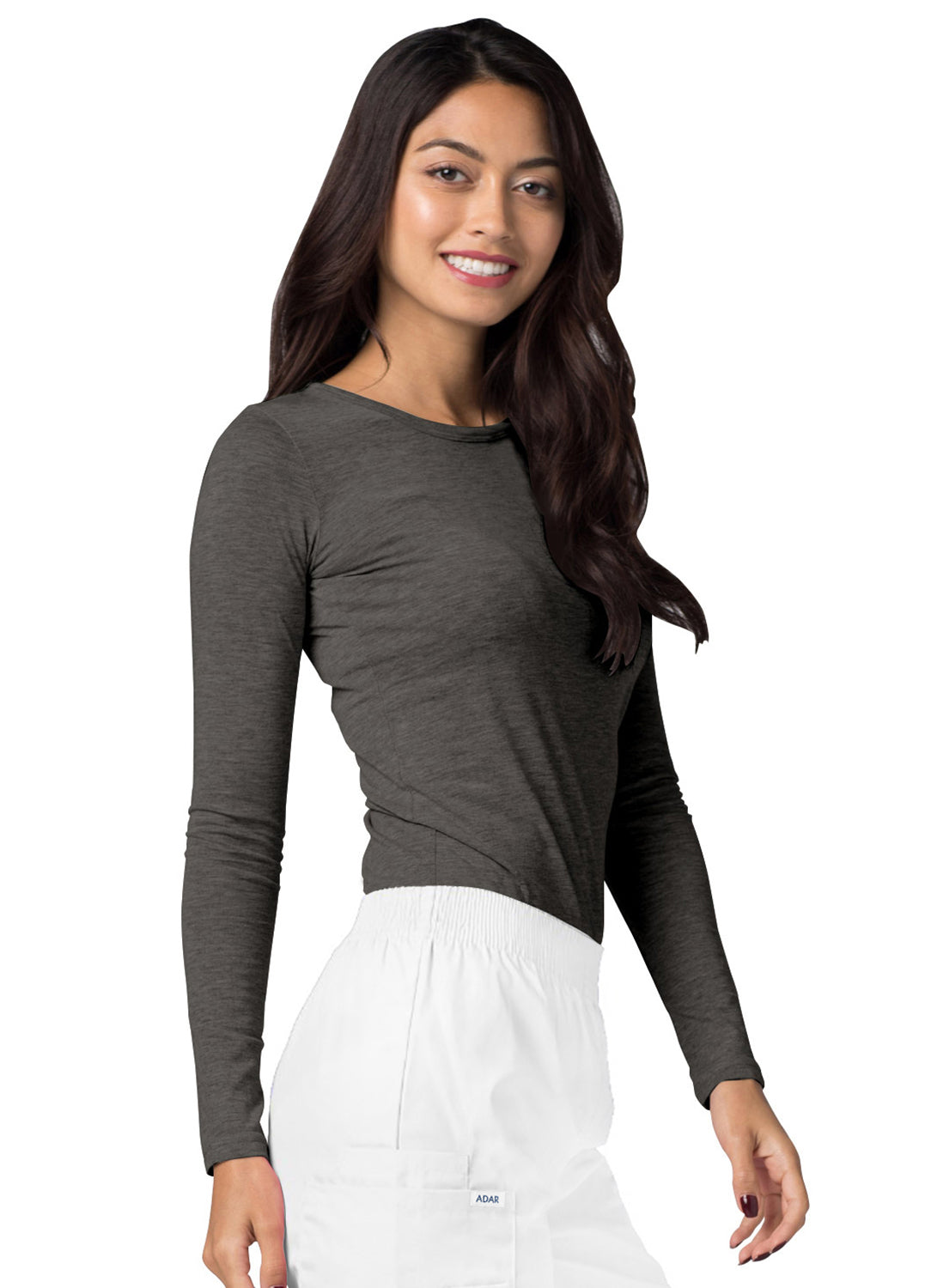 Adar Universal Long Sleeve Comfort Tee. XXS-XS