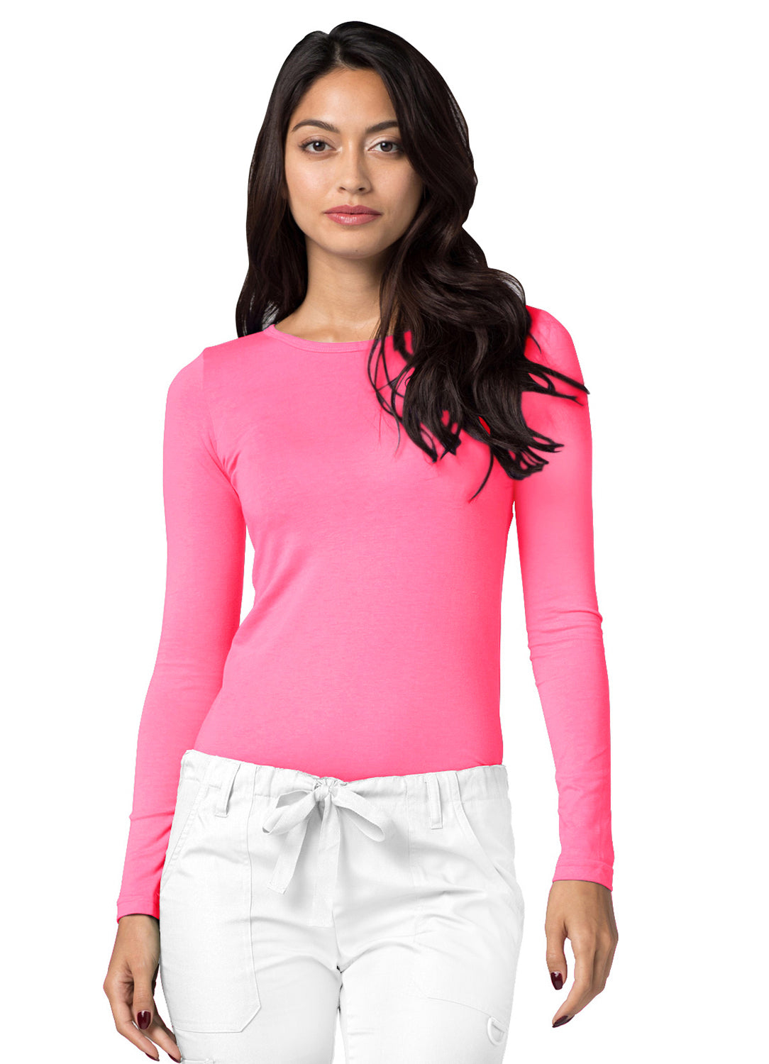 Adar Universal Long Sleeve Comfort Tee. XXS-XS