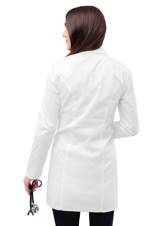 Adar Universal Stretch 36" Women Tab-Waist Lab Coat. XXS-XL