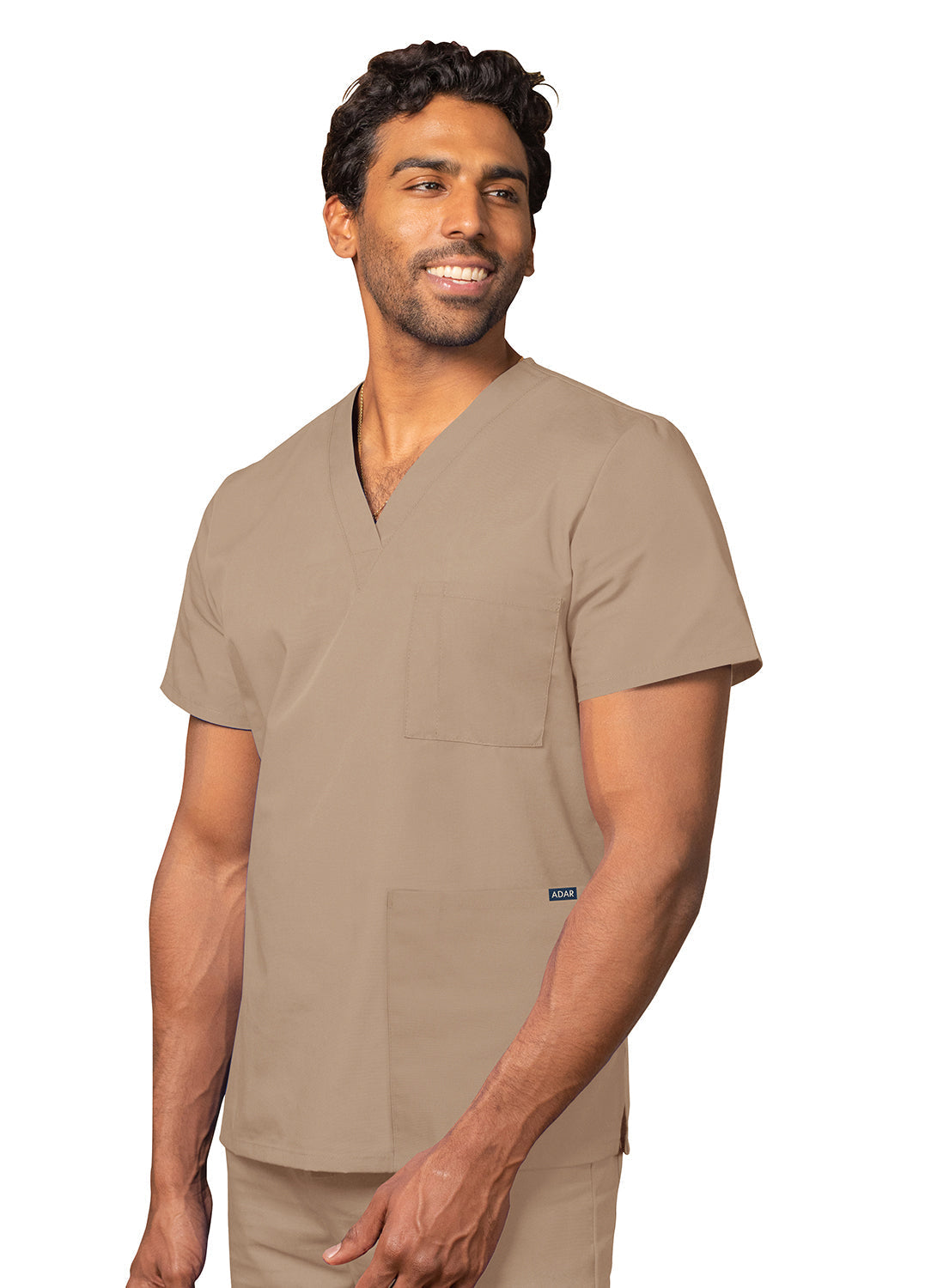 Adar Universal Unisex V-Neck Tunic 3 Pockets. 2X-3X