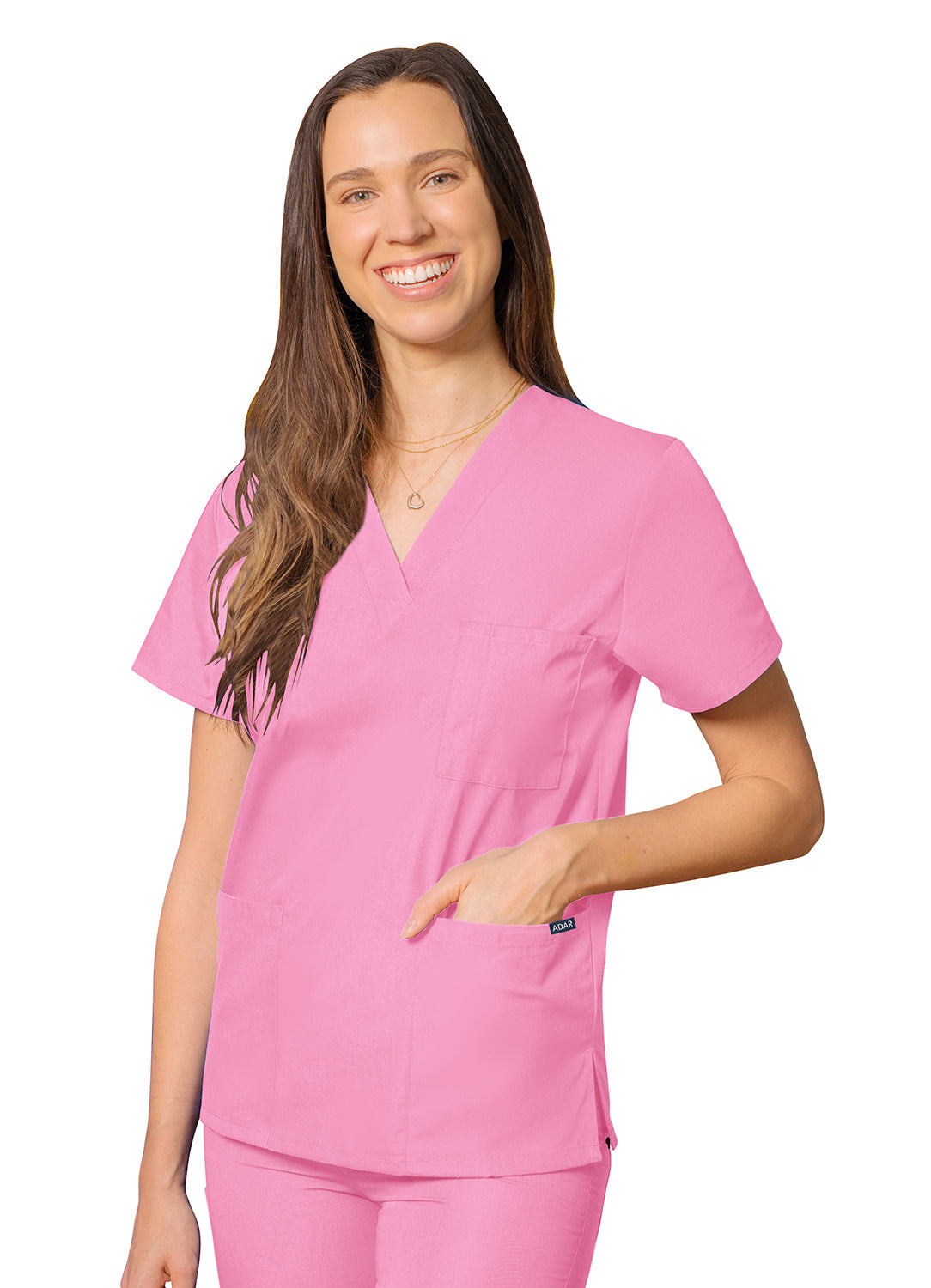 Adar Universal Unisex V-Neck Tunic 3 Pockets. XXS-XS