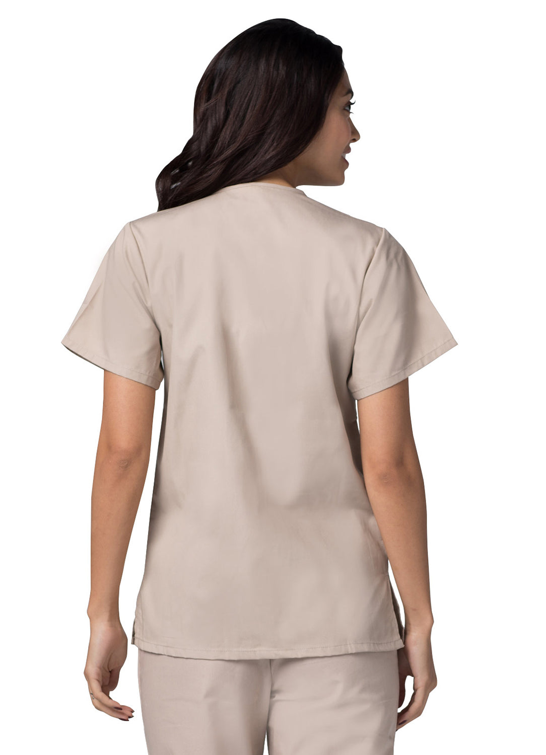 Adar Universal Double Pocket Snap Front Top. XXS-XS