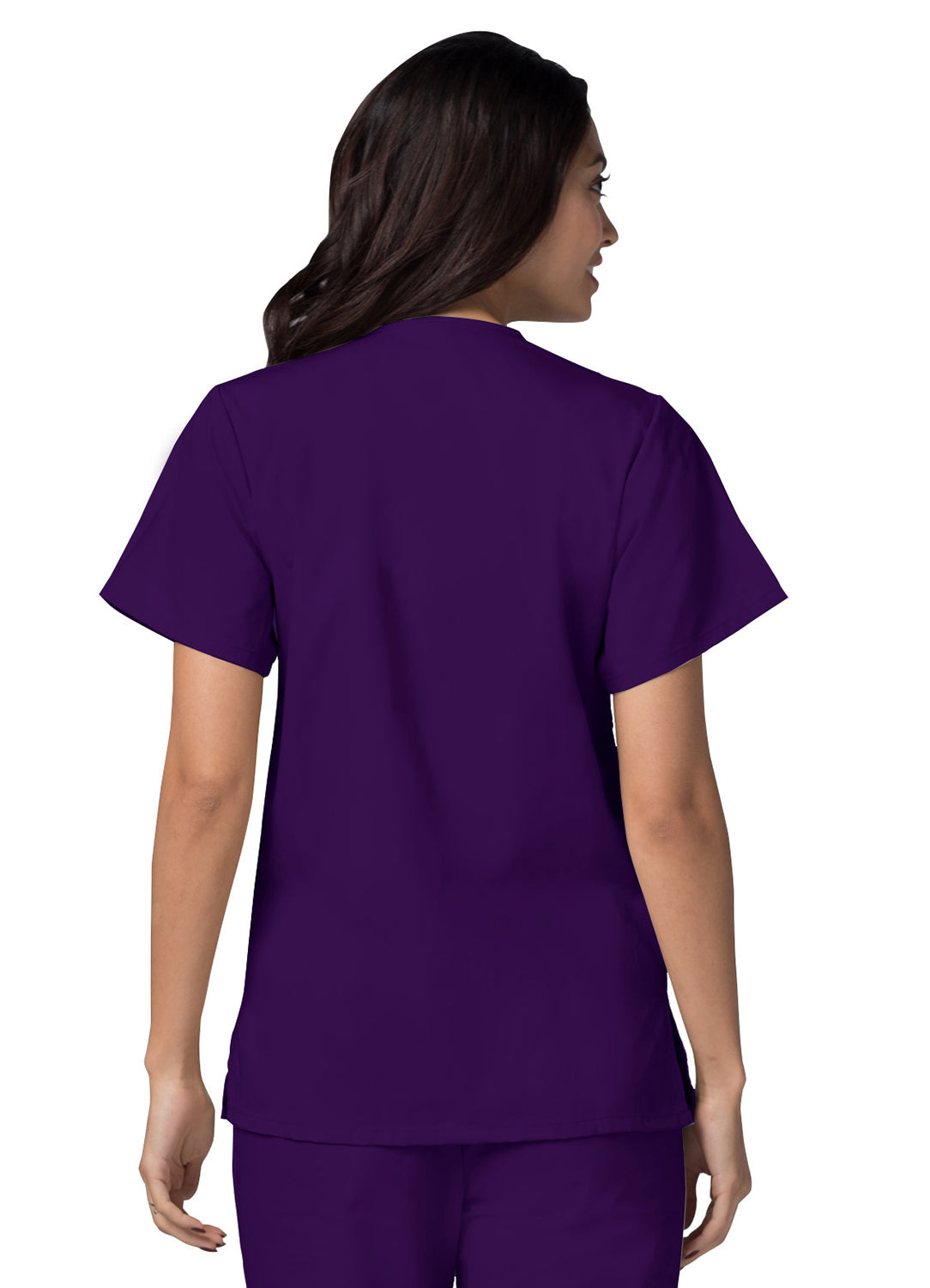 Adar Universal Double Pocket Snap Front Top. 2X-3X