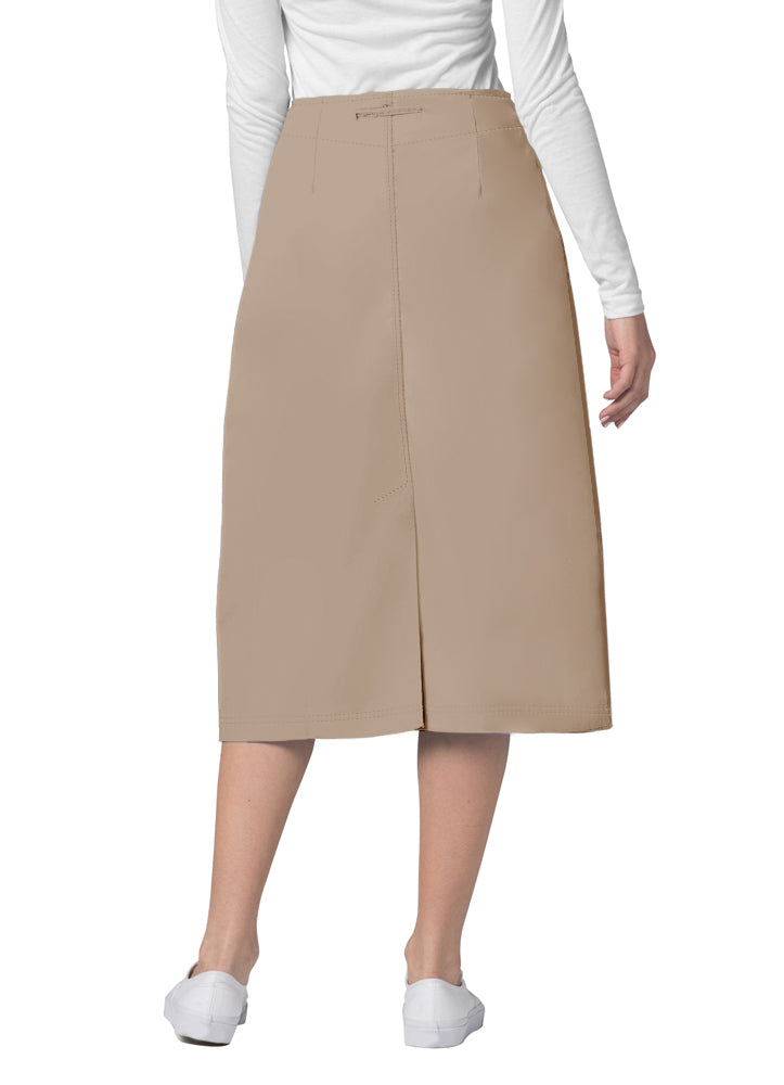 Adar Universal Mid Calf Length Drawstring Skirt. 6-14