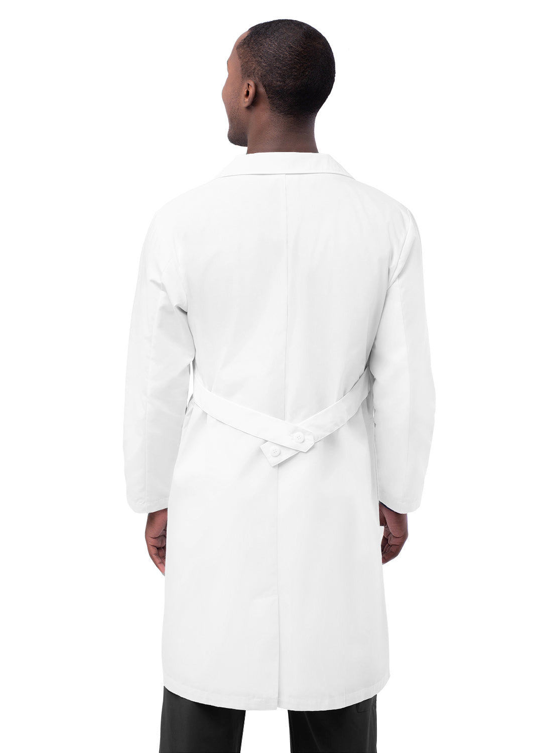 Adar Universal 39" Unisex Lab Coat with Inner Pockets. 34-40