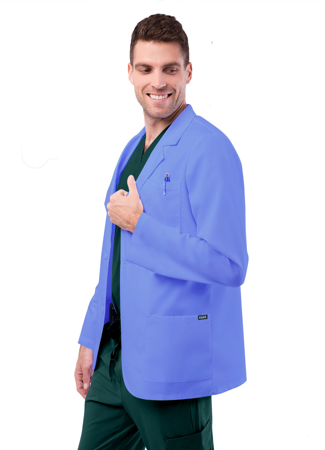 Adar Universal 31" Unisex Consultation Coat. 4X-5X