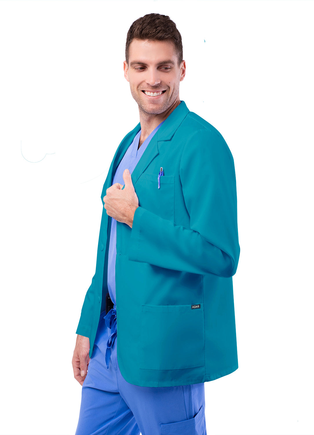 Adar Universal 31" Unisex Consultation Coat. XXS-XL