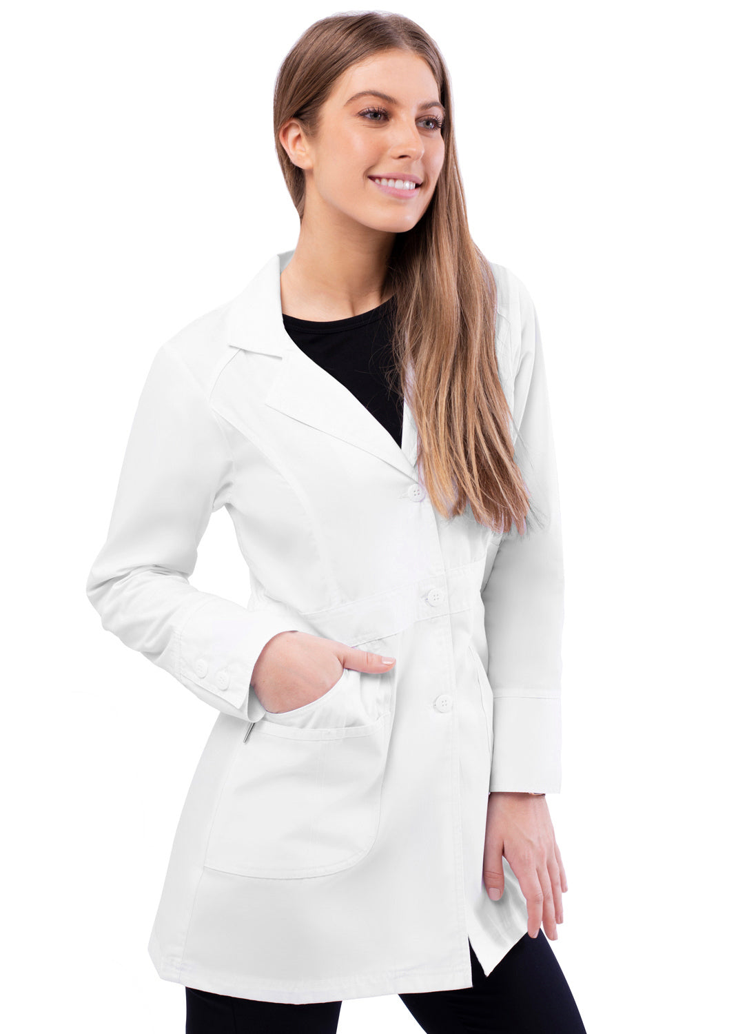 Adar Universal 32" Women's Perfection Lab Coat. XXS-XL