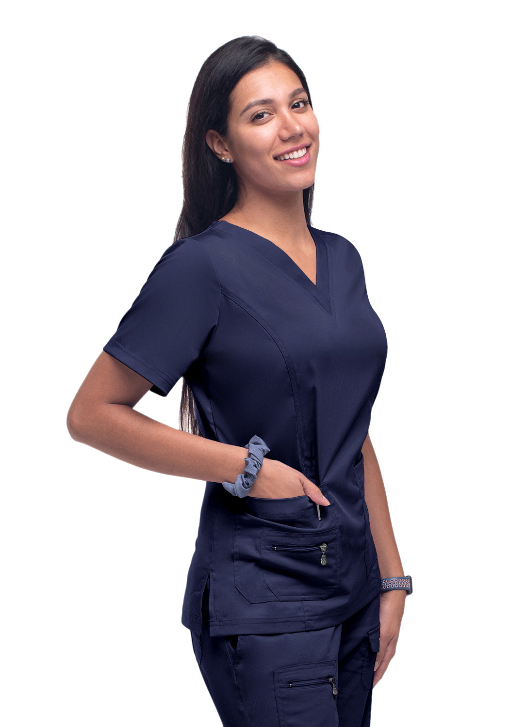 Adar Pro Women's Elevated V-Neck Scrub Top S-XL