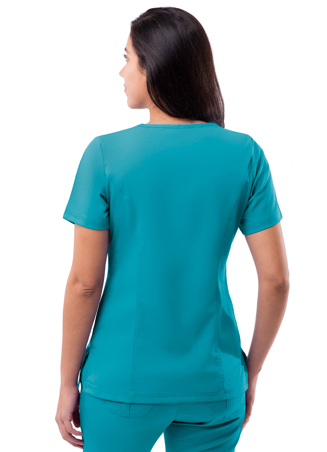 Adar Pro Women's Elevated V-Neck Scrub Top 2X-5X