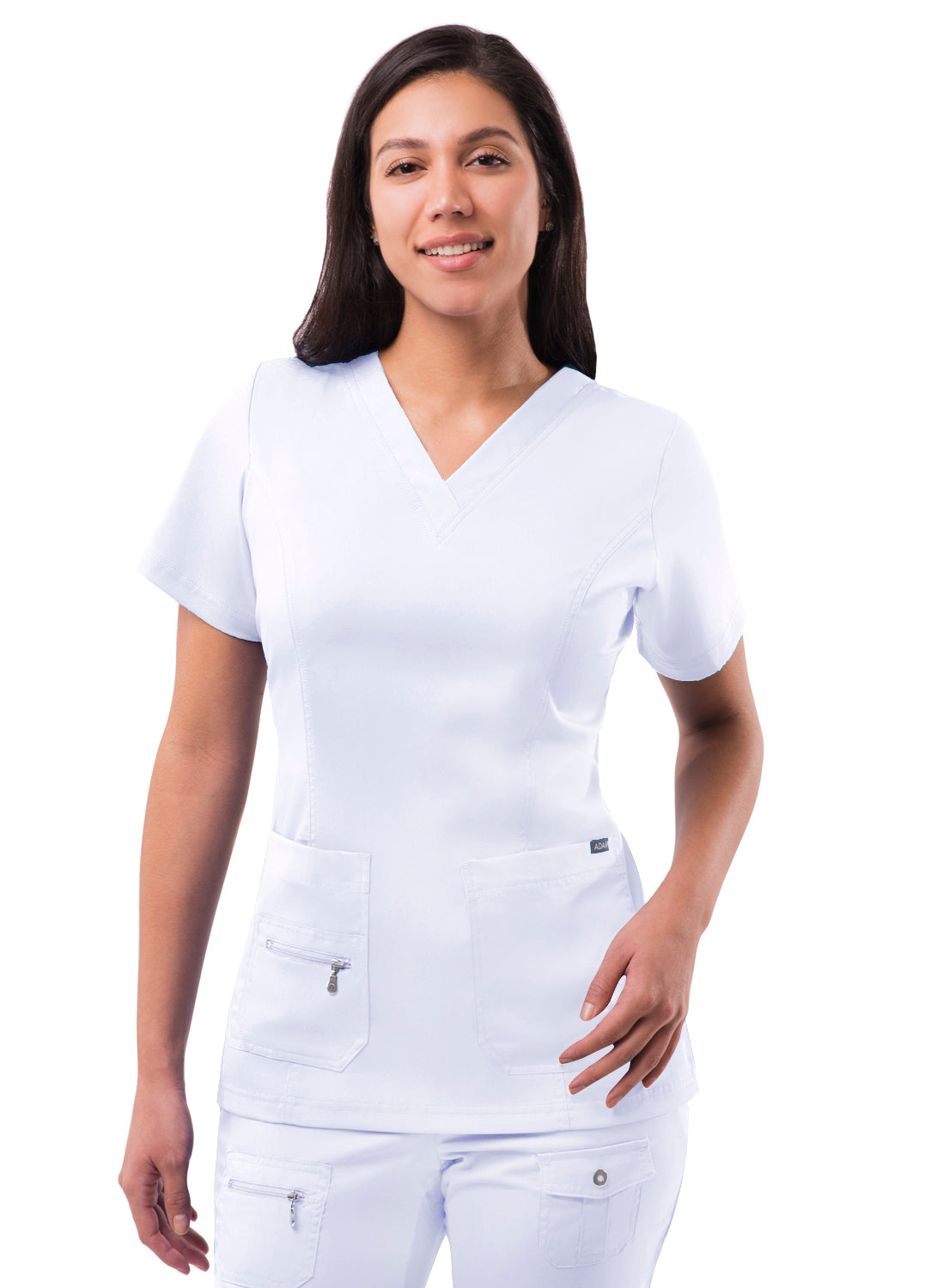 Adar Pro Women's Elevated V-Neck Scrub Top 2X-5X