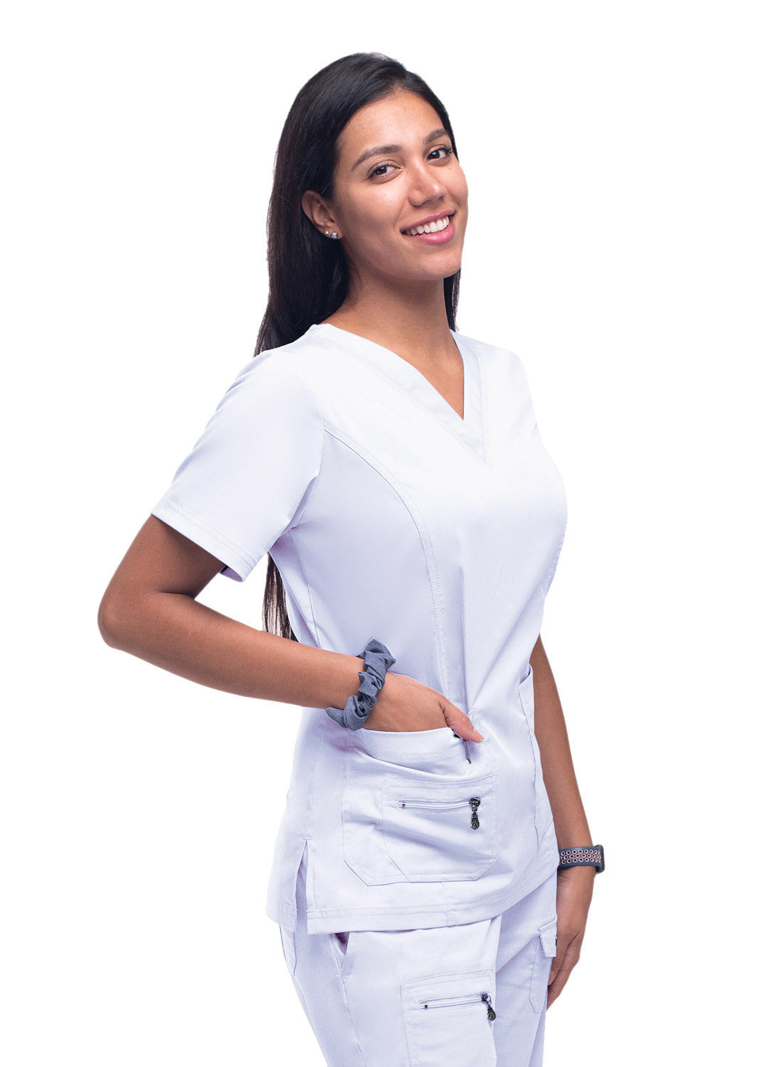 Adar Pro Women's Elevated V-Neck Scrub Top S-XL