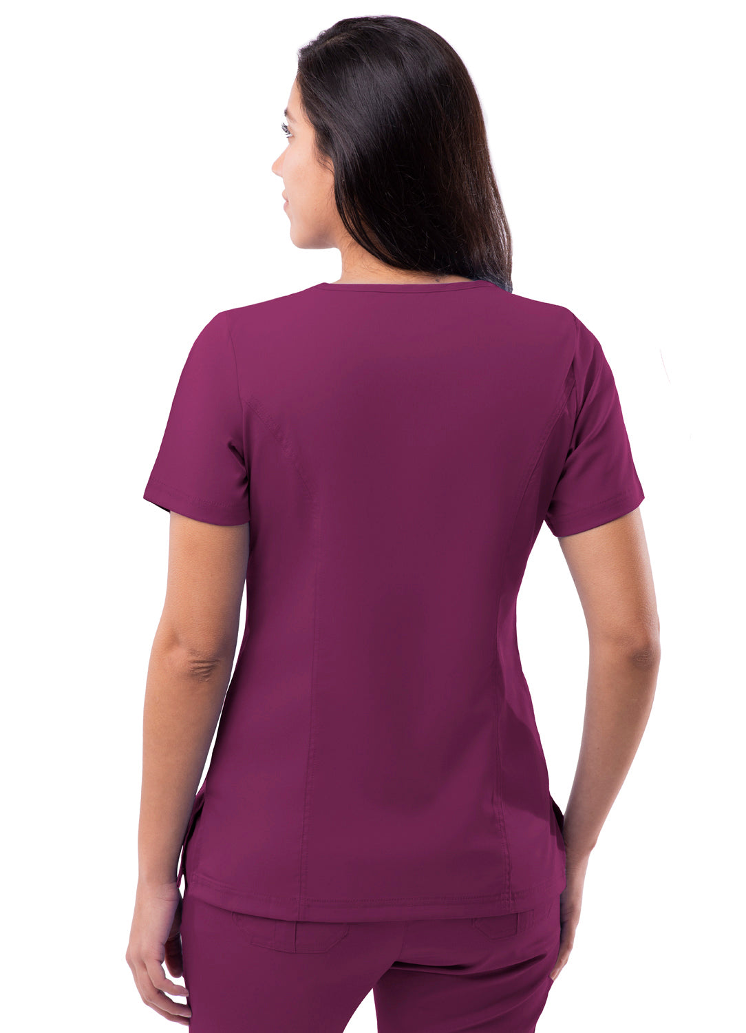 Adar Pro Women's Elevated V-Neck Scrub Top 2X-5X