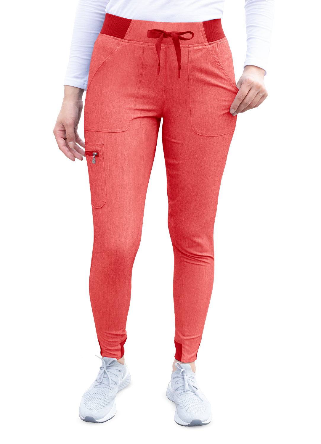 Adar Pro Heather Women's Yoga Jogger Scrub Pants (Tall 2X-3X)