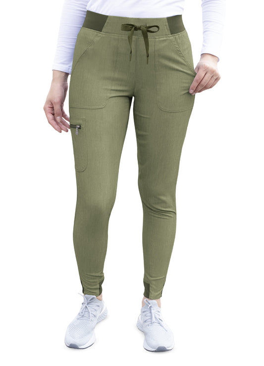 Adar Pro Heather Women's Yoga Jogger Scrub Pants XXS-XL