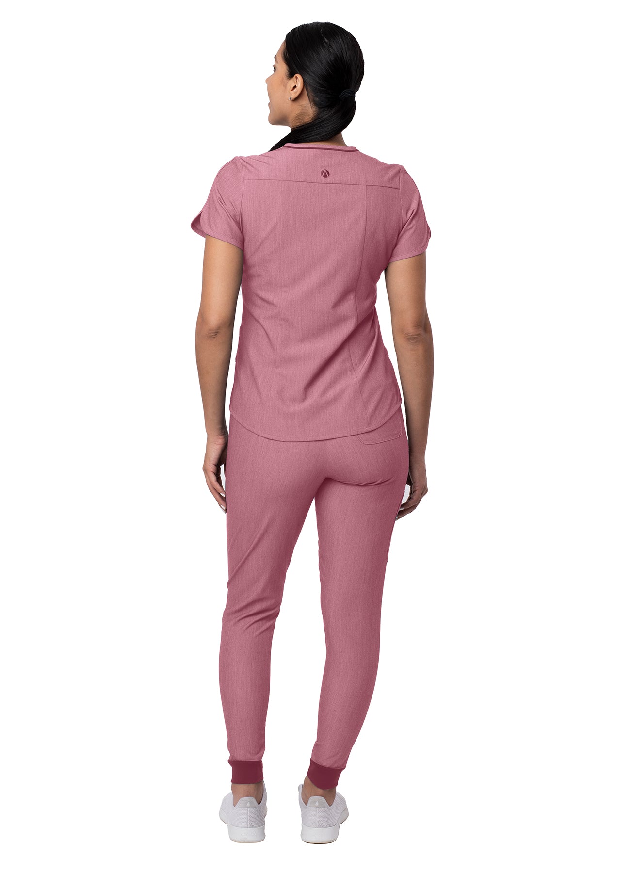 Adar Pro Heather Women's Modern Athletic Jogger Scrub Set XXS-XL