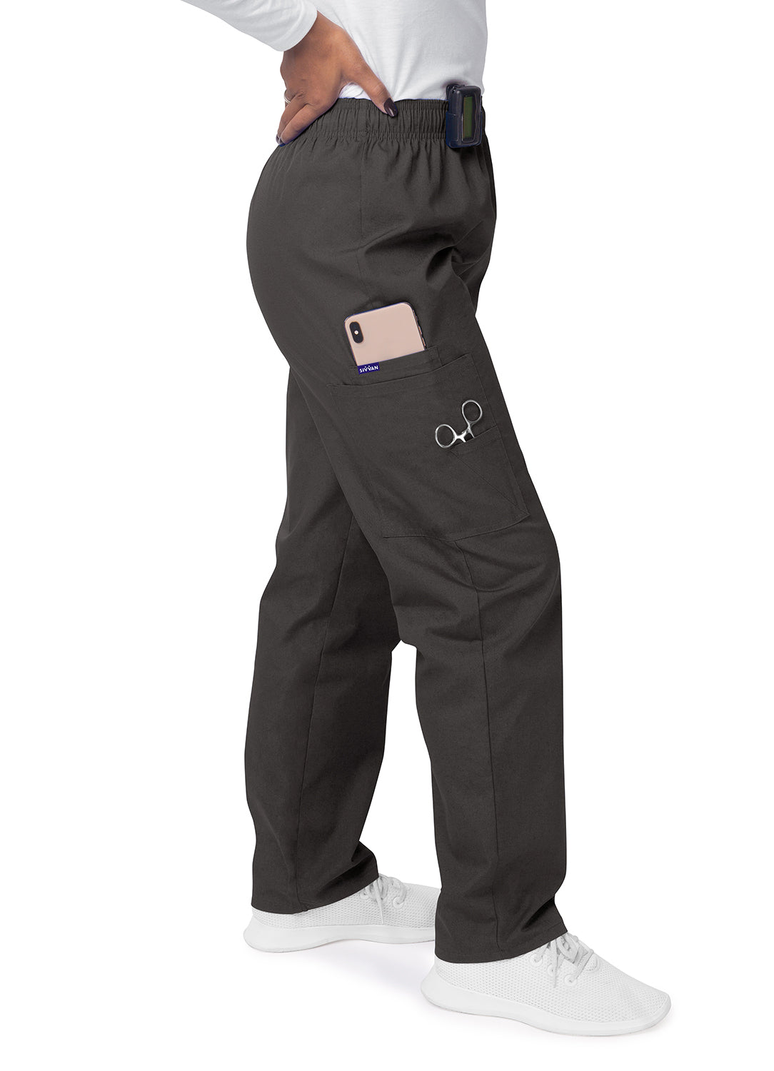 Adar Sivvan Elastic Drawstring Cargo Pants. 4X-5X