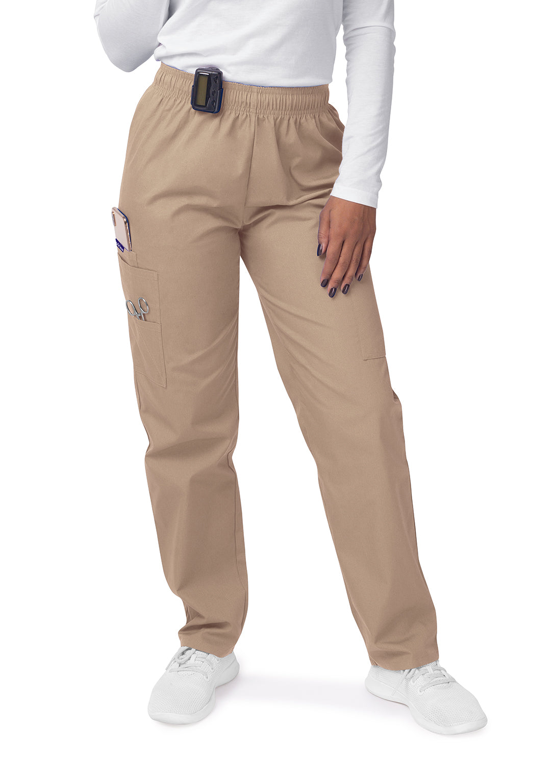 Adar Sivvan Elastic Drawstring Cargo Pants. XXS-XL