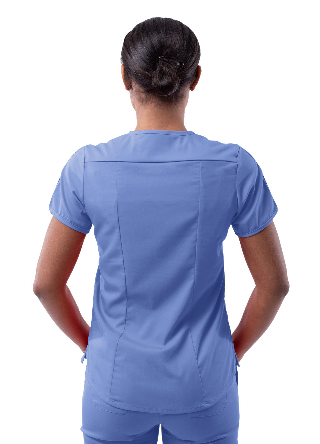 Adar Pro Scrubs for Women feature a Modern V-Neck Scrub Top (2X-3X)