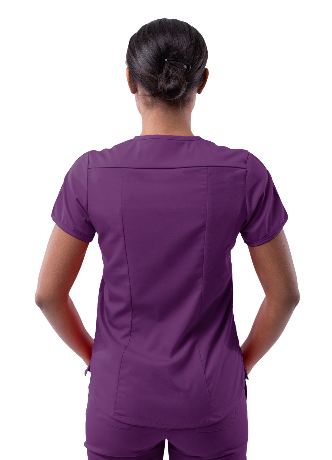 Adar Pro Scrubs for Women feature a Modern V-Neck Scrub Top (2X-3X)