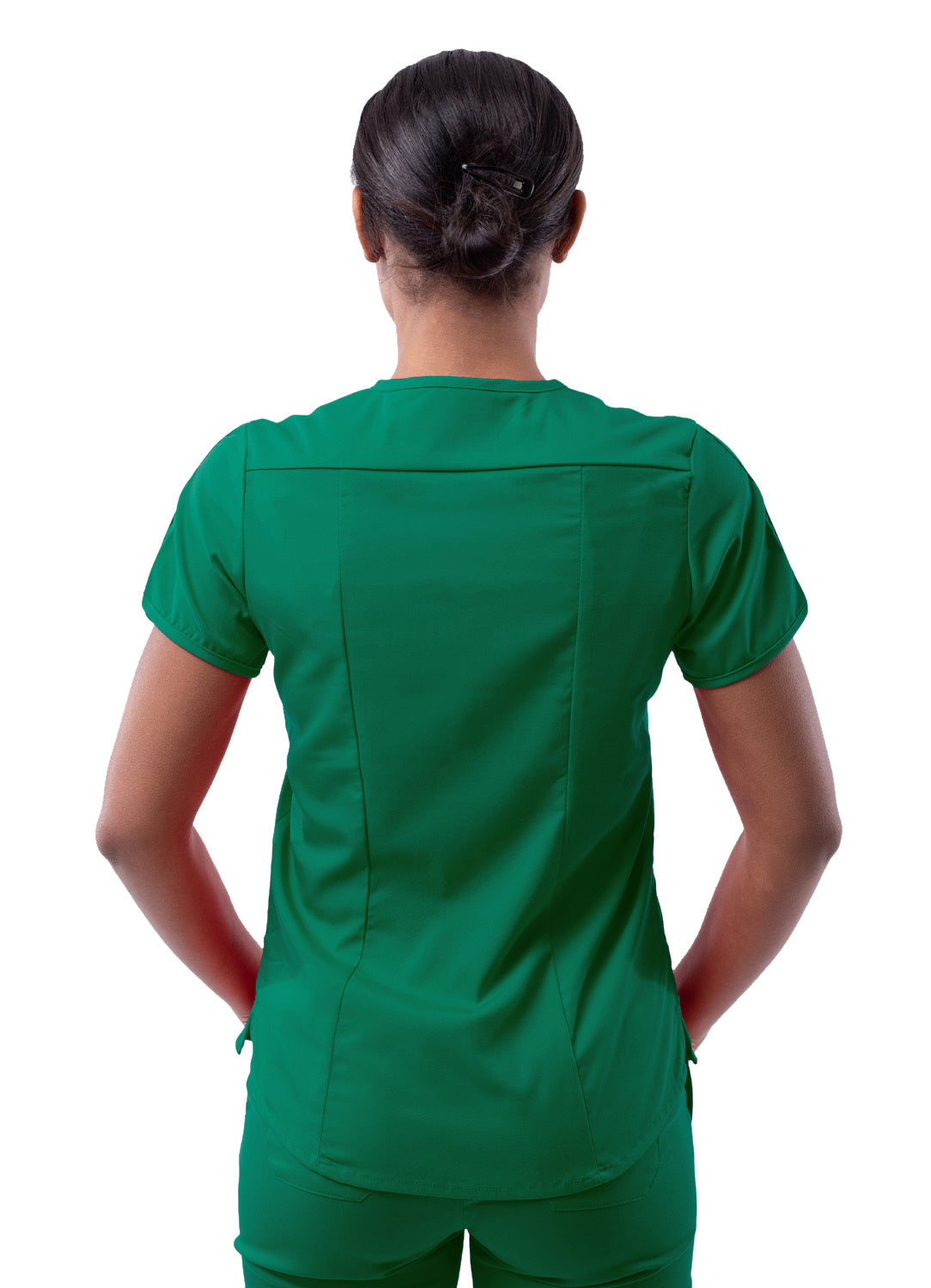 Adar Pro Scrubs for Women feature a Modern V-Neck Scrub Top (2X-3X)