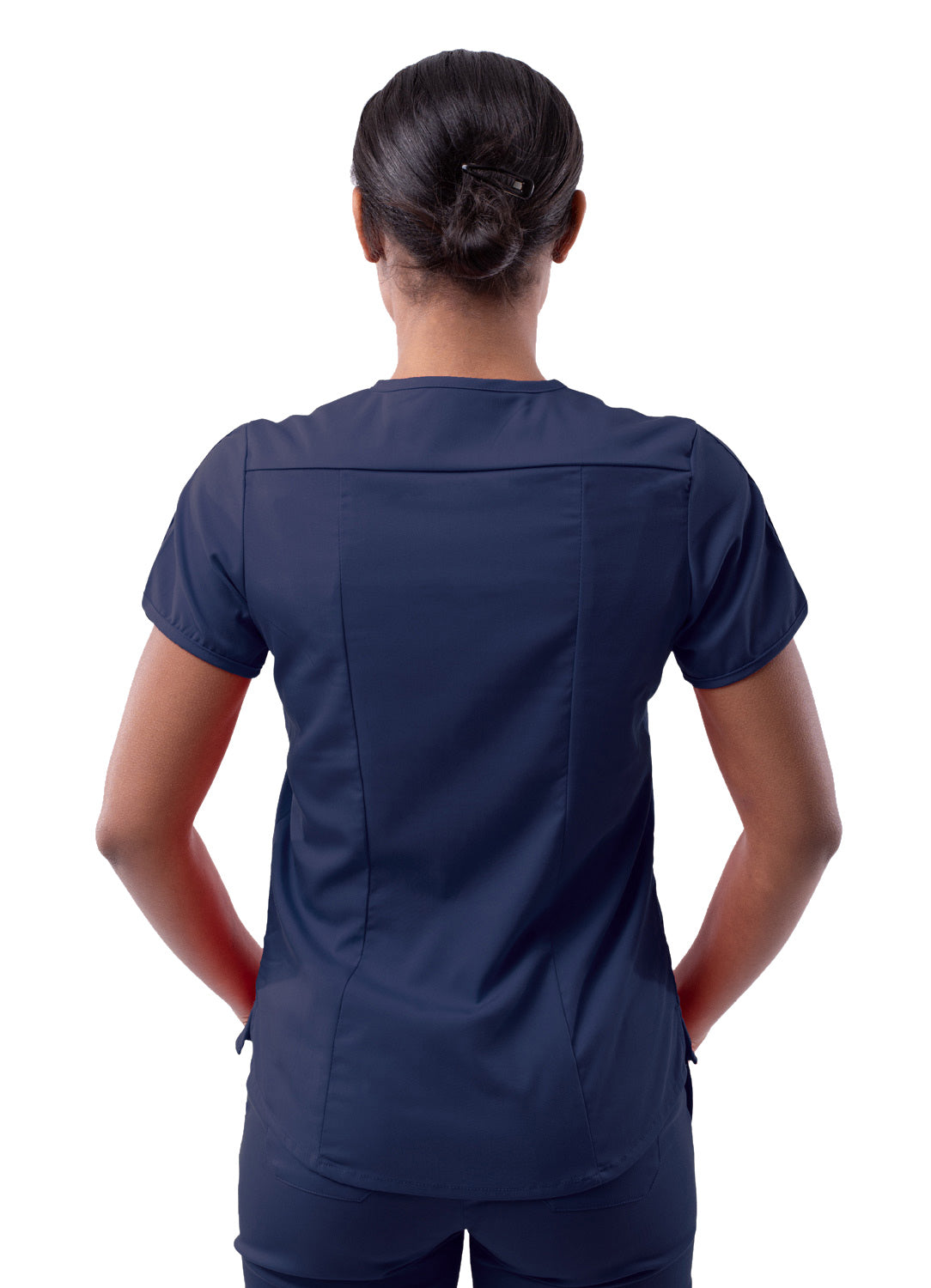 Adar Pro Scrubs for Women feature a Modern V-Neck Scrub Top (2X-3X)