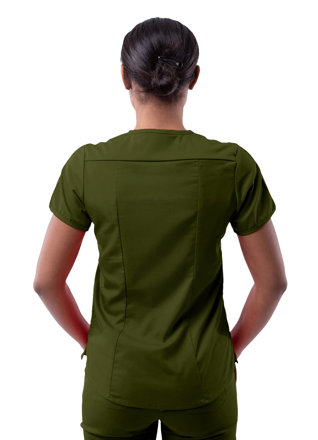 Adar Pro Scrubs for Women feature a Modern V-Neck Scrub Top (2X-3X)