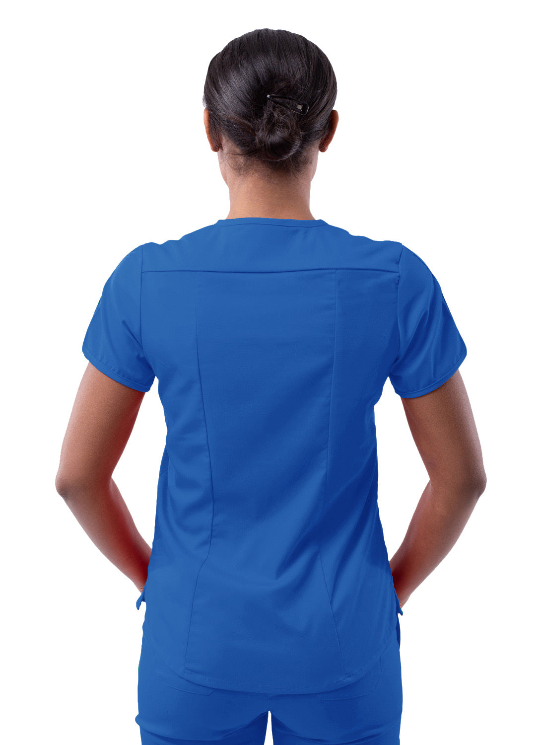 Adar Pro Scrubs for Women feature a Modern V-Neck Scrub Top (2X-3X)