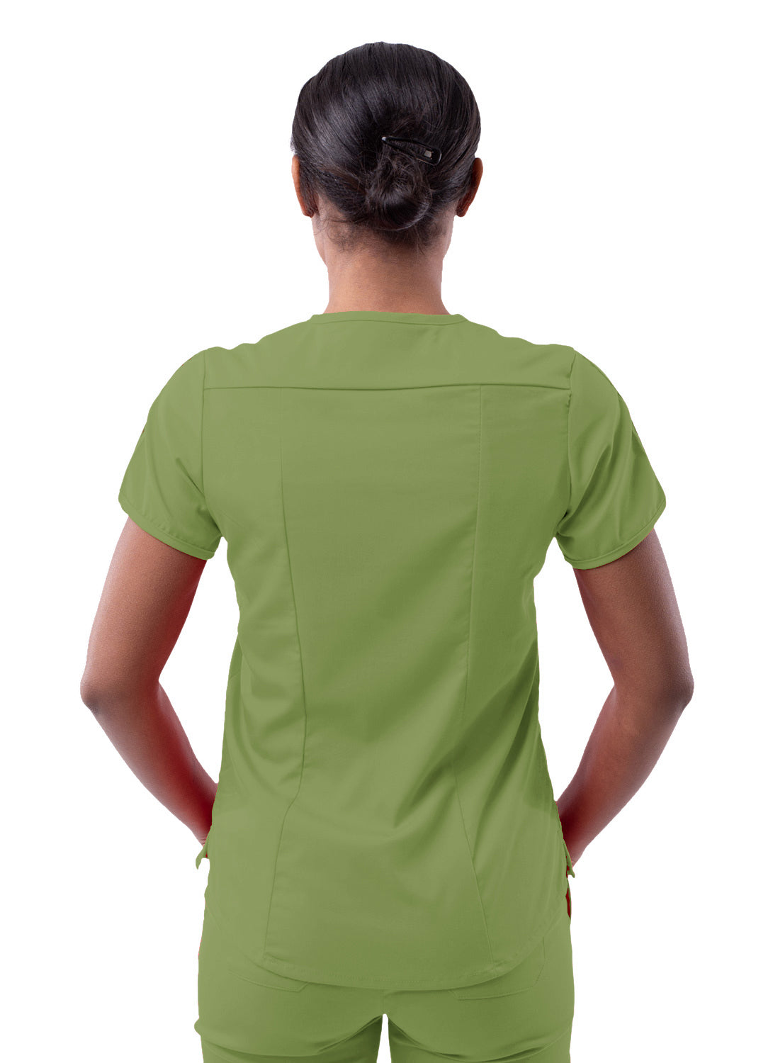 Adar Pro Scrubs for Women feature a Modern V-Neck Scrub Top (2X-3X)