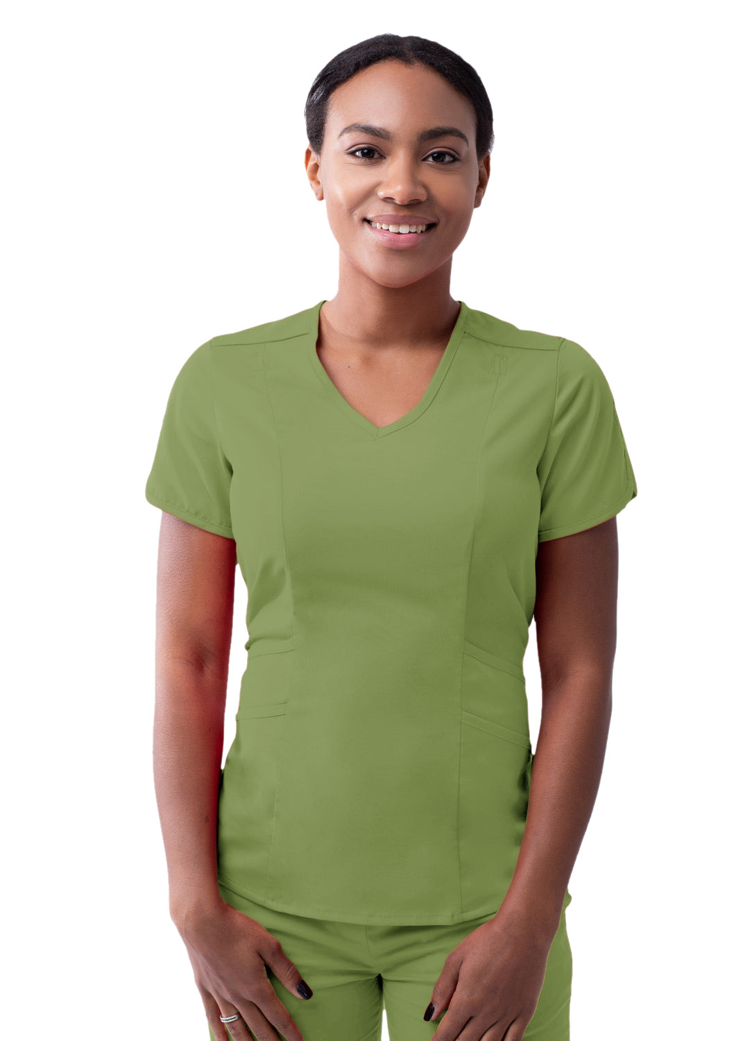 Adar Pro Scrubs for Women feature a Modern V-Neck Scrub Top (2X-3X)