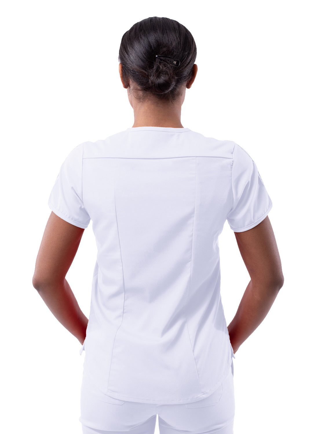 Adar Pro Scrubs for Women feature a Modern V-Neck Scrub Top (2X-3X)